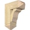 Ekena Millwork Balboa Arts and Crafts Rough Sawn Bracket w/ Offset Brace, Douglas Fir, 8"W x 18"D x 22"H BKT0806X18X22BOA03RDF - alternate 1